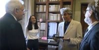 The NeuroDante project presented to the President of the Republic